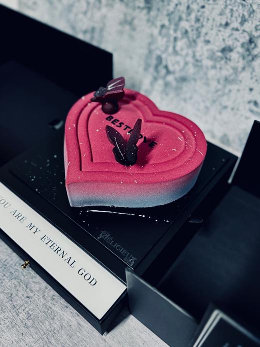 阶梯爱心慕斯（带礼盒包装） 商品图4