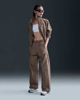 Nike 耐克Sportswear 女子拒水防晒梭织中腰街舞长裤FQ3589-233