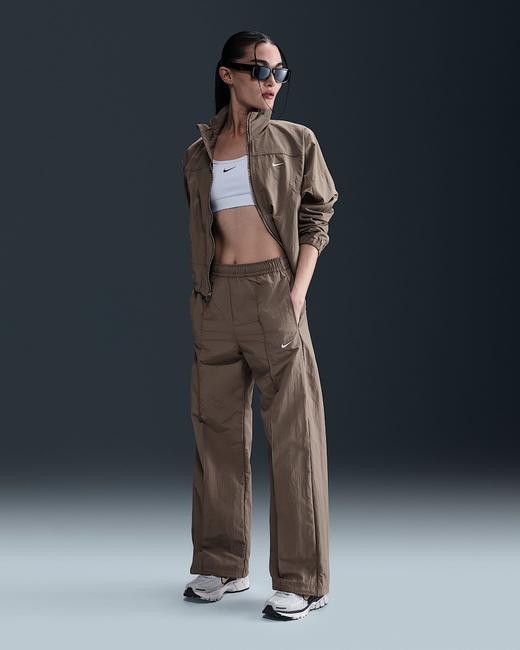 Nike 耐克Sportswear 女子拒水防晒梭织中腰街舞长裤FQ3589-233 商品图0