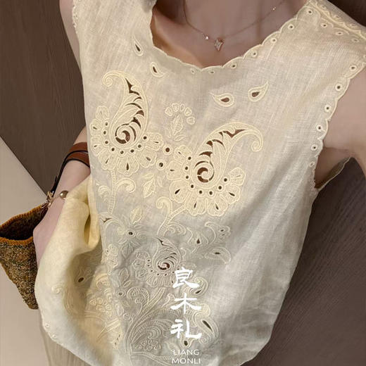 【部分现货】棉麻休闲裤（3759） 商品图1