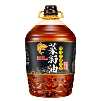 鲤鱼四川正宗原香【保真菜籽油】压榨非转基因菜籽油4L金龙鱼荣誉出品 /粮油调味 /食用油 /菜籽油 商品图1