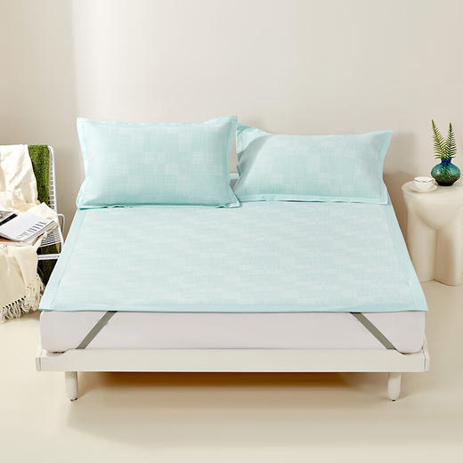 【多样屋专柜】罗莱光影幻梦冰丝席三件套夏季清凉舒适180*200cm 商品图6