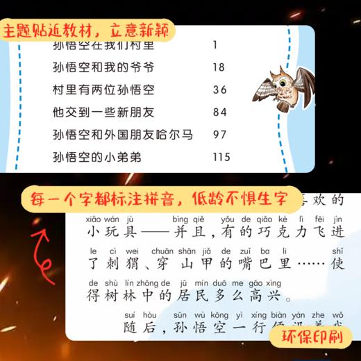 《孙悟空在我们村里 -郭风著》  小学课外阅读推荐书目 商品图3