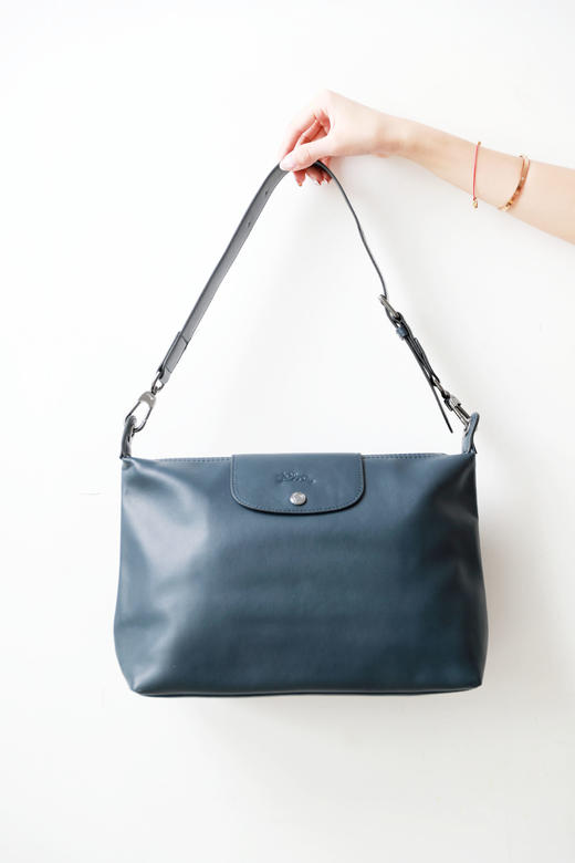 垂感法式hobo包，大容量有腔调。超好背胎牛皮复古单肩包C051388 商品图10