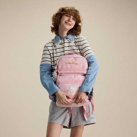 银座 x Hello Kitty 联名系列学生双肩包24004 商品图0