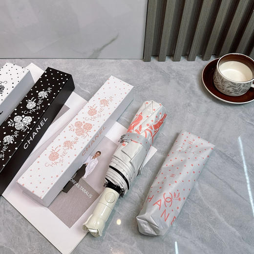 夏季特惠💰230 CHANEL 香奈儿 夏季新款 全自动折叠晴雨伞 商品图6