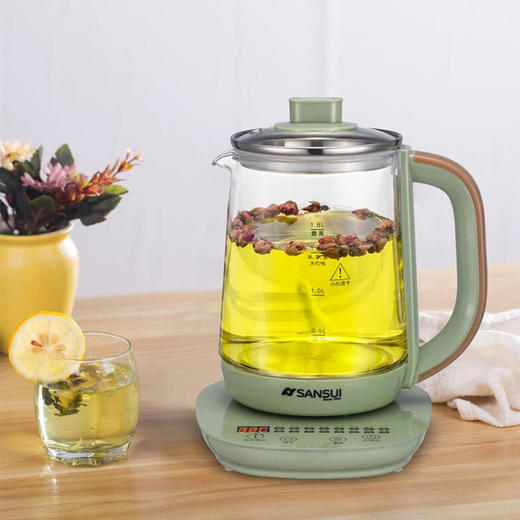 TY（分多包裹发货）米狗颈部按摩仪MKG01（升级款）+山水 多功能养生壶XSL-1853（KT-823）1.8L【鲜享3.0】 商品图2