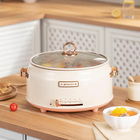 山水（SANSUI）5L分体式多功能电火锅SHG-5306