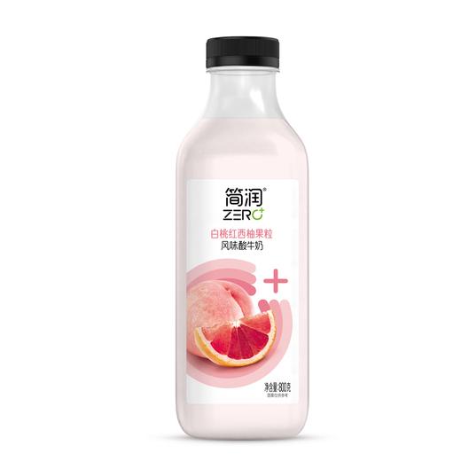 TD简润800g白桃红西柚果粒酸牛奶 商品图0