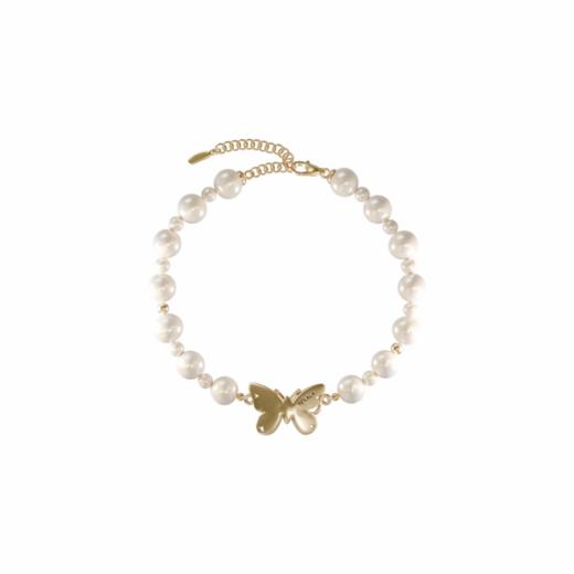 2楼「新品」Fellala/翡拉拉「化蝶」系列珍珠手链原创设计高级感手饰货号925419301吊牌价1199现价1079 商品图1