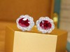 1.02ct刻面红宝石耳钉 商品缩略图2