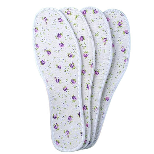 【3.2元抢❗粉丝福利专属福利】夏季薄款舒适软底不累脚女款棉布鞋垫 吸汗防臭透气除臭鞋垫 商品图4