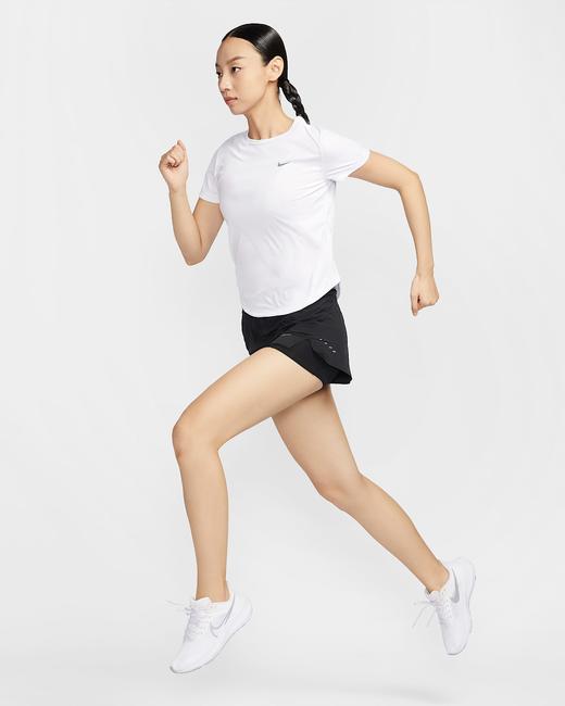 Nike 耐克Tempo Dri-FIT 女子速干短袖跑步上衣HQ0649-100 商品图6