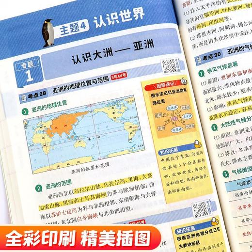 趣味速记【初中小四门（生物地理历史道法）一本全】【初中数理化一本全】考点及公式定律突破中考基础知识速记 商品图8