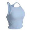 跃牌【禅语梵心】裸感瑜伽背心撞色美背速干挂脖内衣运动跑步运动文胸WX5458 商品缩略图4