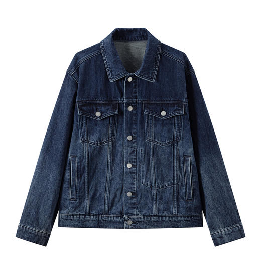 gxg.jeans男装  渐变水洗复古宽松休闲牛仔夹克外套男 25年夏热卖 商品图3