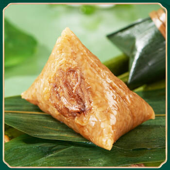 中之杰吉林老字号粽子礼盒送礼杰喜乐鲜肉粽蜜豆速食早餐6味12粒1200g 商品图2