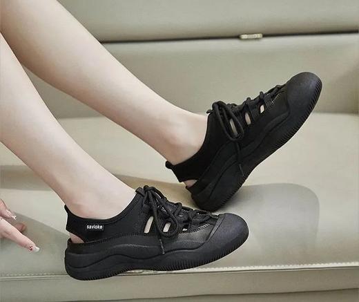 【2025年Savioke新款镂空凉鞋】可游玩、可户外爬山、可日常穿💯上脚轻便，镂空设计更透气🍃  排水效果好，脚床贴合足底，防滑设计~显腿细、好搭衣服❗️❗（48小时内发货）最 商品图5