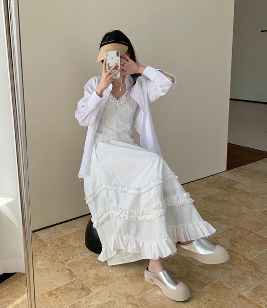 澳洲小众 𝐏𝐫𝐢𝐧𝐜𝐞𝐬𝐬 𝐏𝐨𝐥𝐥𝐲蕾丝吊带上衣050504 商品图10