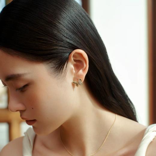 2楼「新品」Fellala/翡拉拉「化蝶」系列蝴蝶小耳钉珐琅精致小巧耳饰货号925419108吊牌价499现价449 商品图1