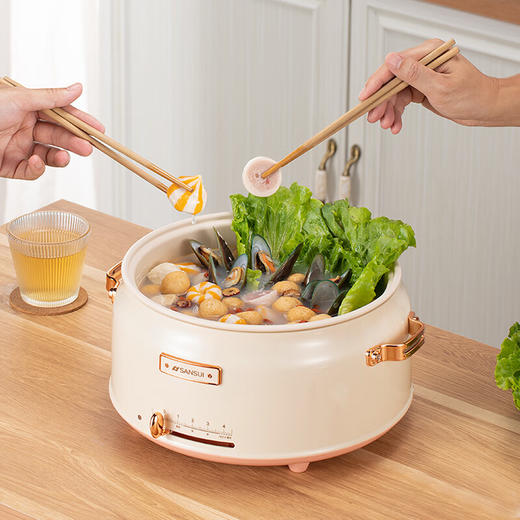 山水（SANSUI）5L分体式多功能电火锅SHG-5306 商品图1