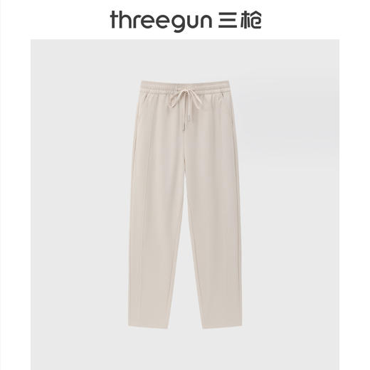 Threegun三枪 通勤女士九分裤-T60002B01 商品图0
