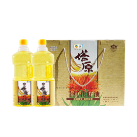 中粮塔原纯正红花籽油礼盒1.8L*2
