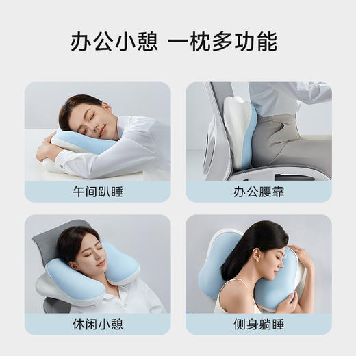 时光存折云朵午睡枕午休枕趴睡枕午休办公室睡觉神器腰靠 商品图0