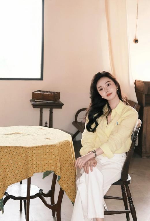 RL芯片款拉夫亚麻马标刺绣老钱风棉麻衬衣 商品图2