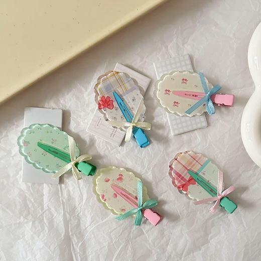 【2.2元抢❗粉丝福利专属福利】时尚云朵蝴蝶结发夹发卡头饰 商品图8