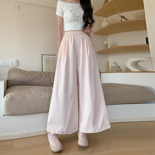 【YW】无忧购韩系慵懒多巴胺仿棉两穿垂感显瘦百搭灯笼裤H-1802（截单后7天发货) 商品图8