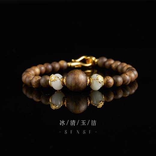 冰清玉洁沉香手串 商品图1