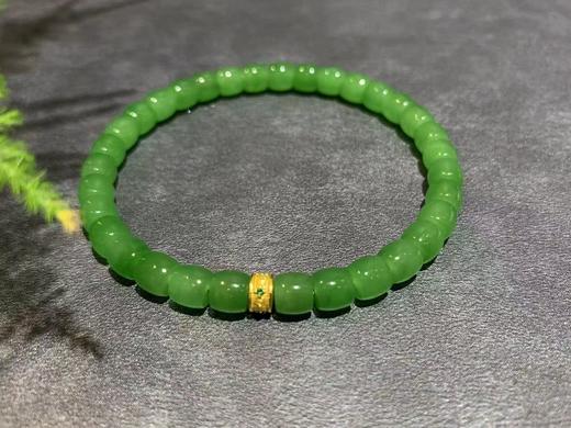 【御珠宫坊·传承系列】碧玉手串 商品图0