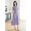 剩S/M/L 醋酸连衣裙 米思阳2025夏季新款优雅知性设计感显瘦衬衫式裙子1898 商品缩略图5