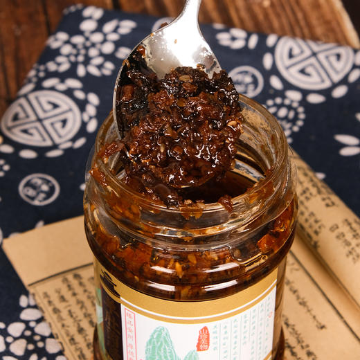 【碧鲜美】四川特产 羊肚菌酱瓶装 绵阳特色下饭拌面调味品香菇香辣酱 商品图3