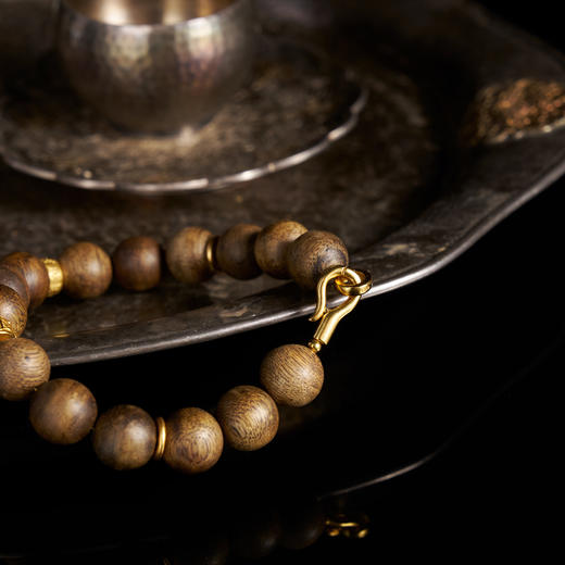 六字箴言沉香手串 商品图4