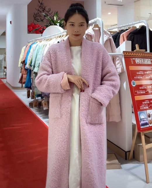 【抖音专属】大衣（24801144-莲红设计师） 商品图0