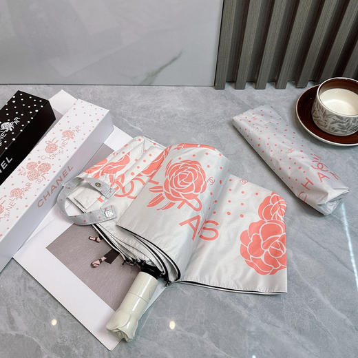 夏季特惠💰230 CHANEL 香奈儿 夏季新款 全自动折叠晴雨伞 商品图3