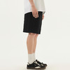 gxg.jeans男装 黑色基础简约松紧腰宽松休闲短裤 25年夏季热卖 商品缩略图2