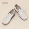 信诺真皮休闲妈妈鞋2025新款春秋小皮鞋轻便运动鞋软底中老年单鞋5C8166-19T 商品缩略图6