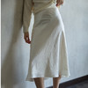 醋酸缎面鎏光垂感半身裙轻盈雾光暗纹A版大长优雅气质显瘦 商品缩略图1