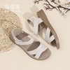 妈妈凉鞋女夏季女鞋不累脚平底鞋真皮软底母亲节礼物闰月老人鞋子5L618-50 商品缩略图6