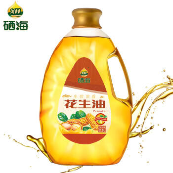 XH硒海 小榨浓香花生油2.5L 食用油 物理压榨 压榨一级 /粮油调味 /食用油 /花生油 商品图1