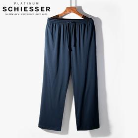 【80支纱100%丝光棉】SCHIESSER 舒雅铂雅男装100%丝光棉长裤单裤95/15519P