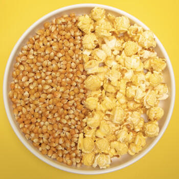 万谷食美 爆米花三合一200g*3袋共1.2斤玉米粒奶香口味套装 /粮油调味 /杂粮 /谷米类 商品图1