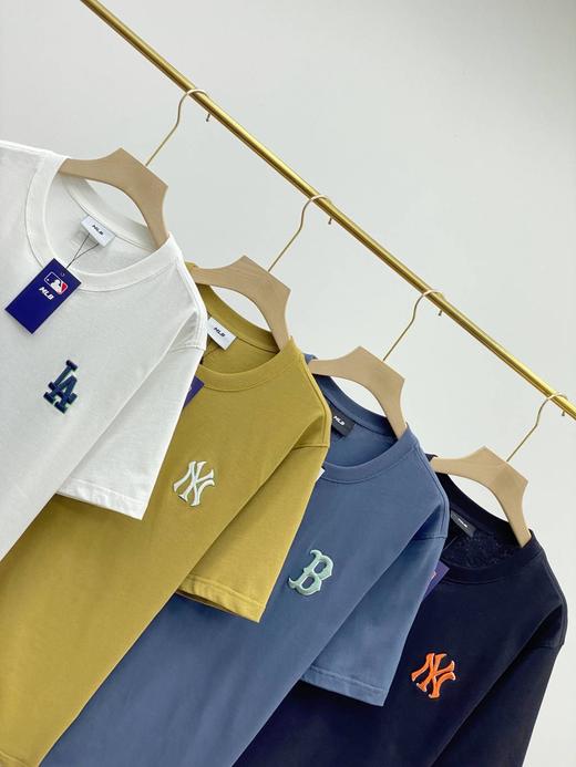 MLB男女情侣虞书欣同款老花纯棉T恤短袖25夏季新款 商品图1