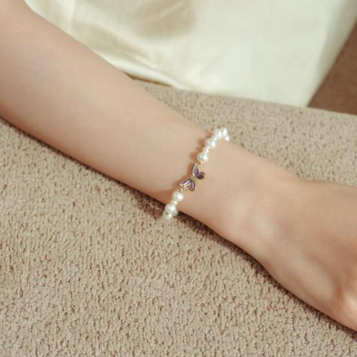 2楼「新品」Fellala/翡拉拉「化蝶」系列珍珠手链原创设计高级感手饰货号925419301吊牌价1199现价1079 商品图2