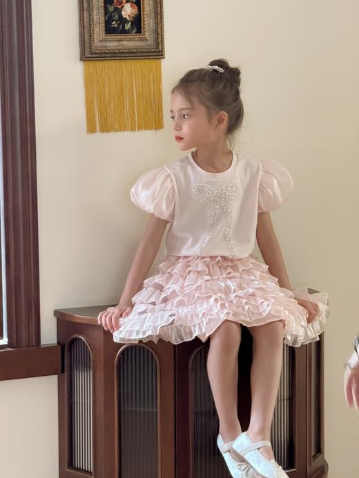 珍珠蝴蝶结上衣 商品图3