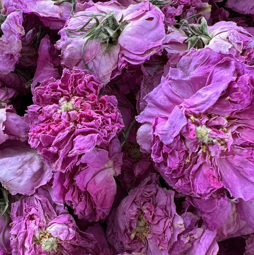 【大马士革玫瑰花茶】大理有机种植 /头水花/冻干花茶/新货包邮 商品图5