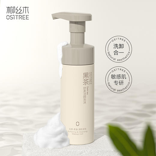 纪念日百货柳丝木黑茶舒柔洁颜泡沫限定加享装洗面奶组合装162595772 商品图0